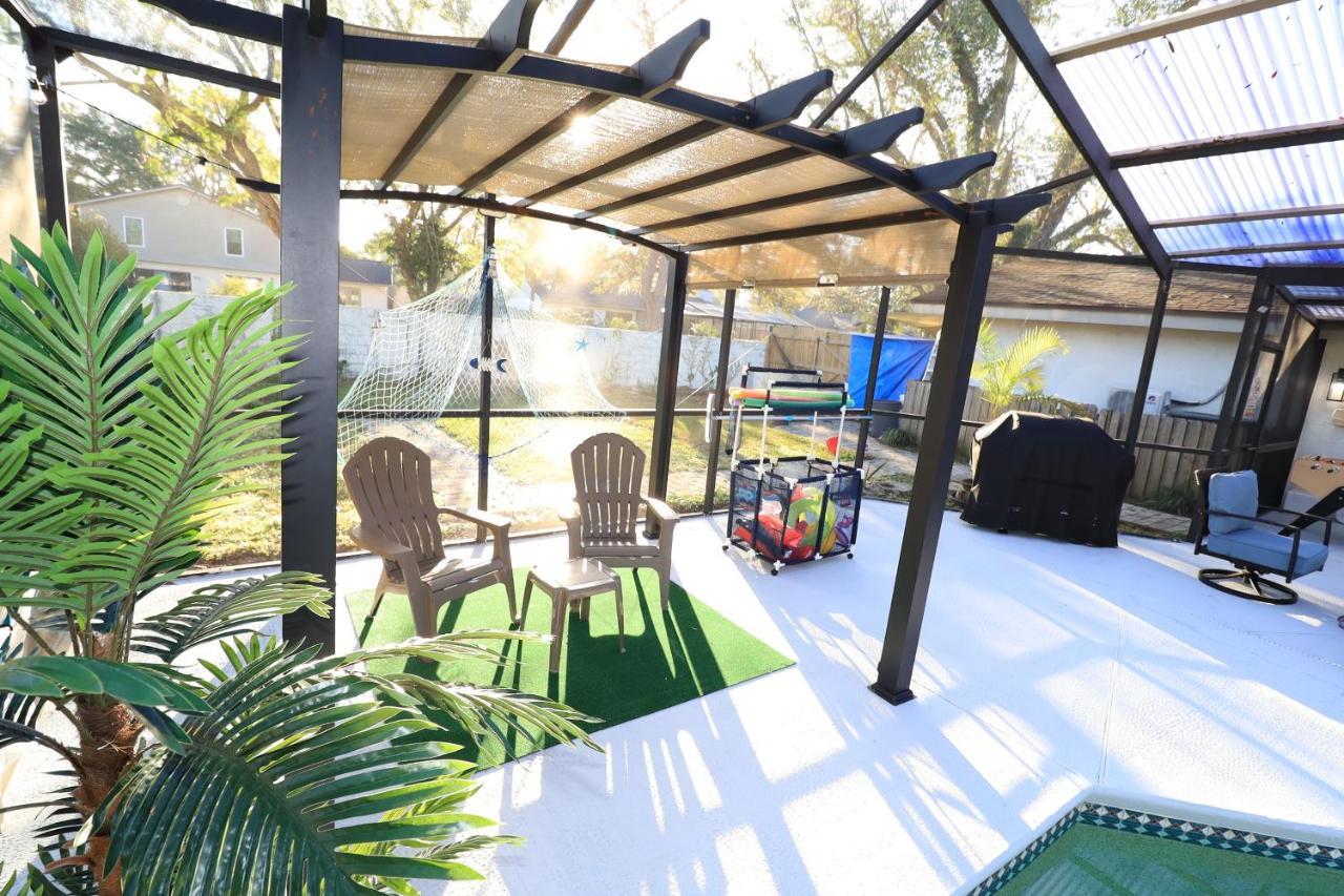 Boho Oasis With Pool- Paradise For Work & Fun Tampa Bagian luar foto