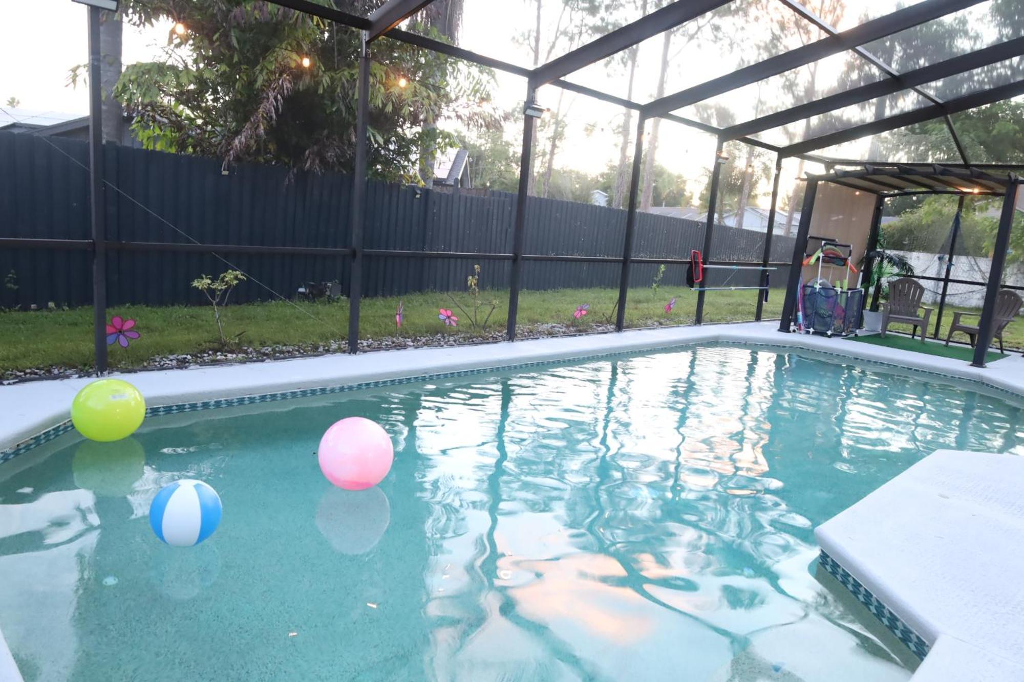 Boho Oasis With Pool- Paradise For Work & Fun Tampa Bagian luar foto