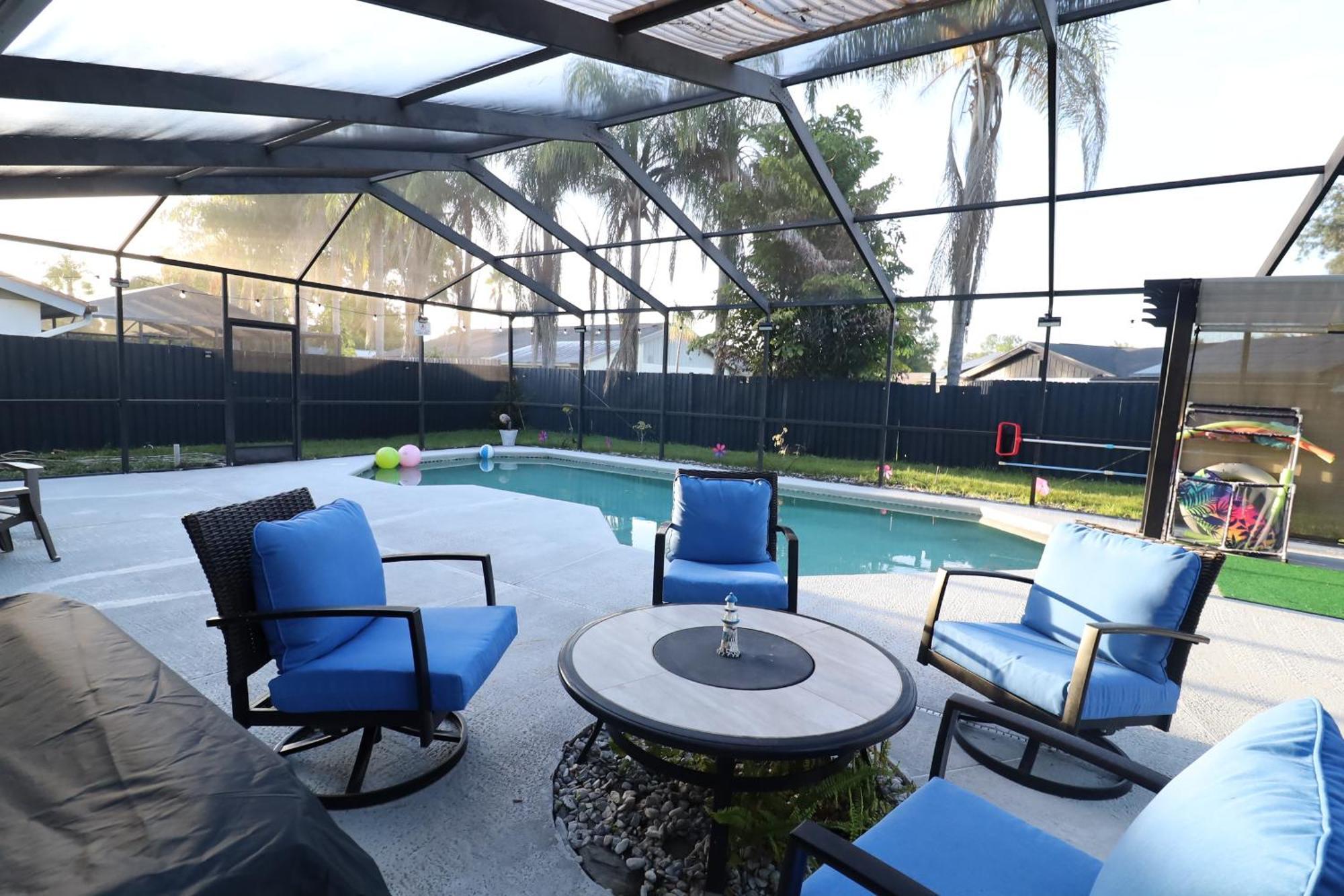 Boho Oasis With Pool- Paradise For Work & Fun Tampa Bagian luar foto